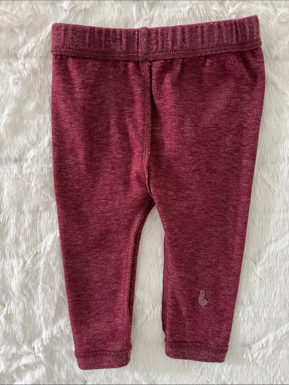 Old Navy | Red Wine Ruffle-Trim Baby One-Piece & Matching Pants #746725-00 0-3 M